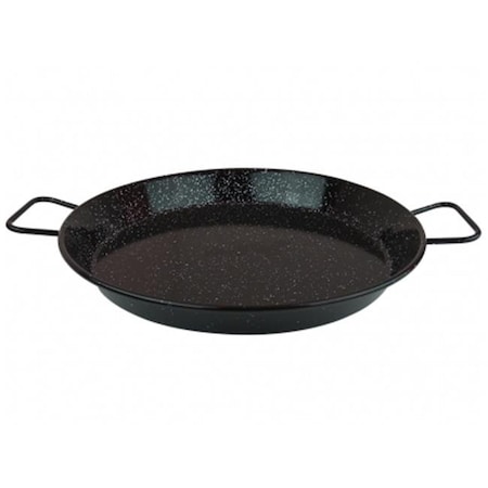 Magefesa Magefesa 01PAPAEES46 18 in. Enameled Steel Paella Pan - 12 Servings 01PAPAEES46